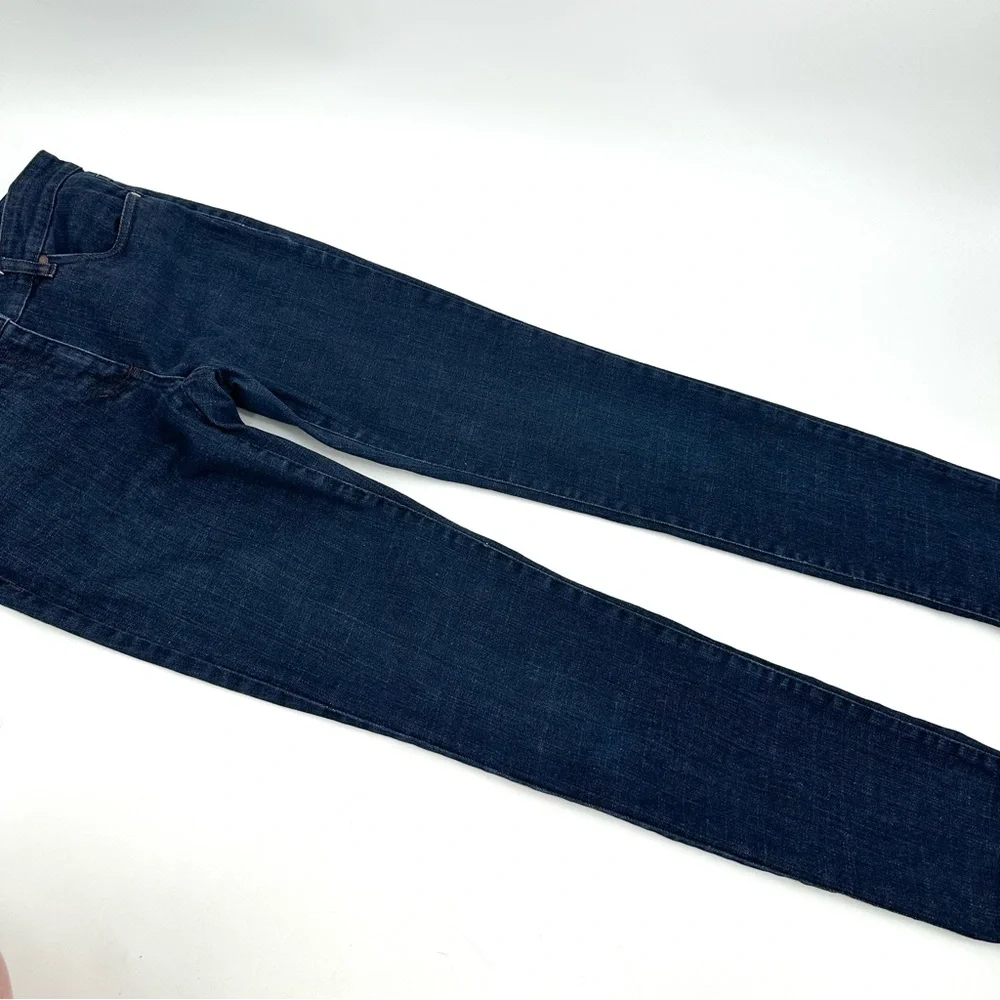 EILEEN FISHER Jeans Womens Size 4 Dark Wash Denim Made in Portugal